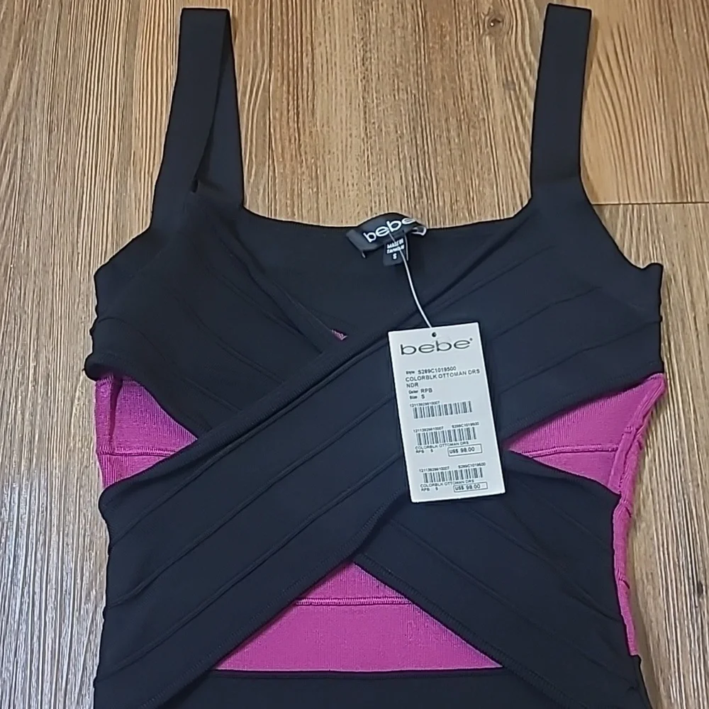 Bebe Black Knit Top - Picture 3 of 12
